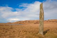 16ft Standing Stone at Ballinaby, Islay DM1286