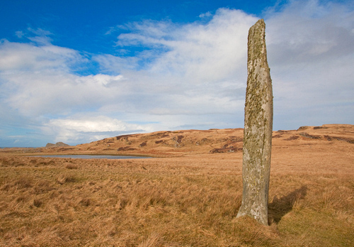 16ft Standing Stone at Ballinaby, Islay DM1286