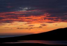 Sunset,Traigh Bhalaigh, North Uist DM0381