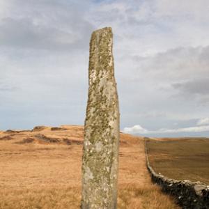 16ft Standing Stone at Ballinaby, Islay DM1287