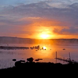 Sunset Nr Bayhead Noth Uist DM0379