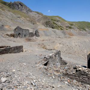 Old Mine Workings Cambrian Mountains Wales1  DM084