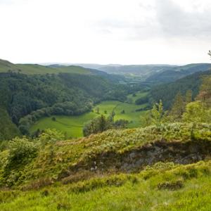 View from Bwlch Nant-yr-arian Wales DMO387