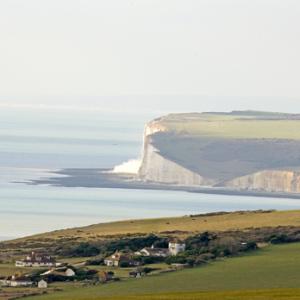 Rock Fall on the Seven Sisters Sussex  DM2158